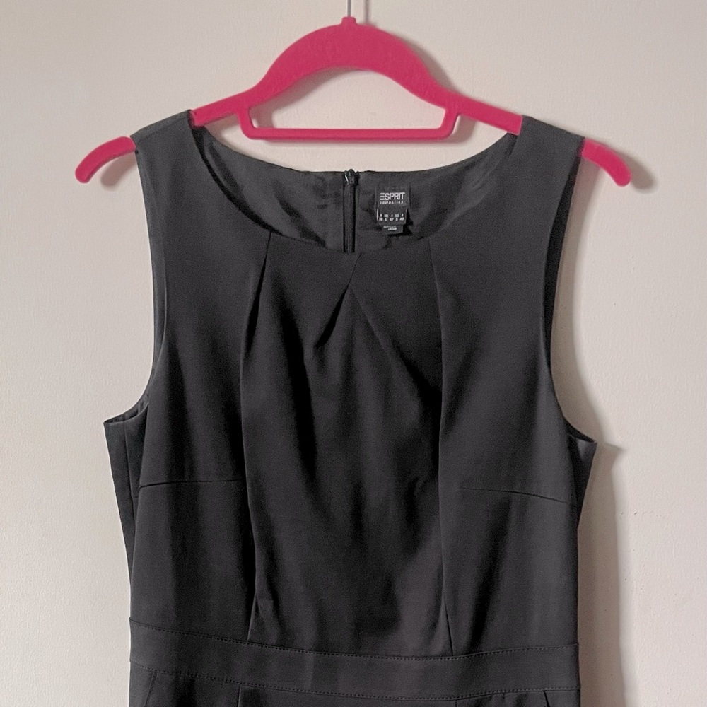 EUC ESPRIT Black Dress Size 8